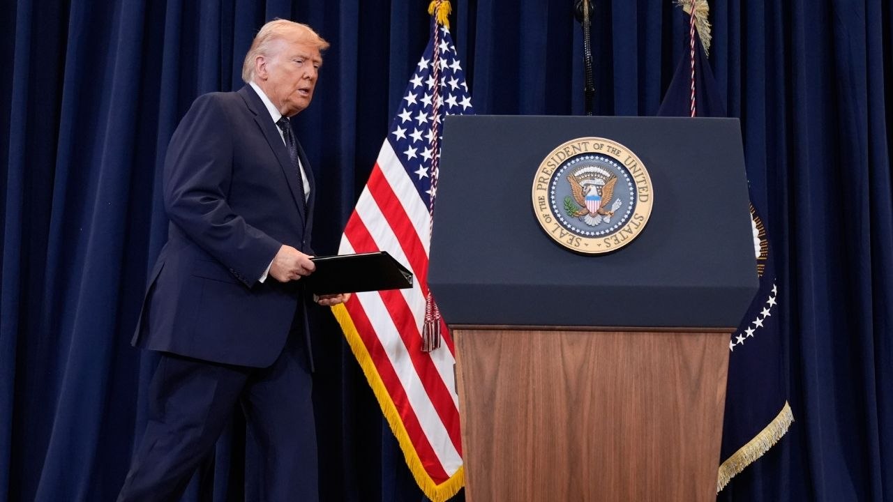 Donald Trump asegura que la guerra en Irán está "casi terminada"
