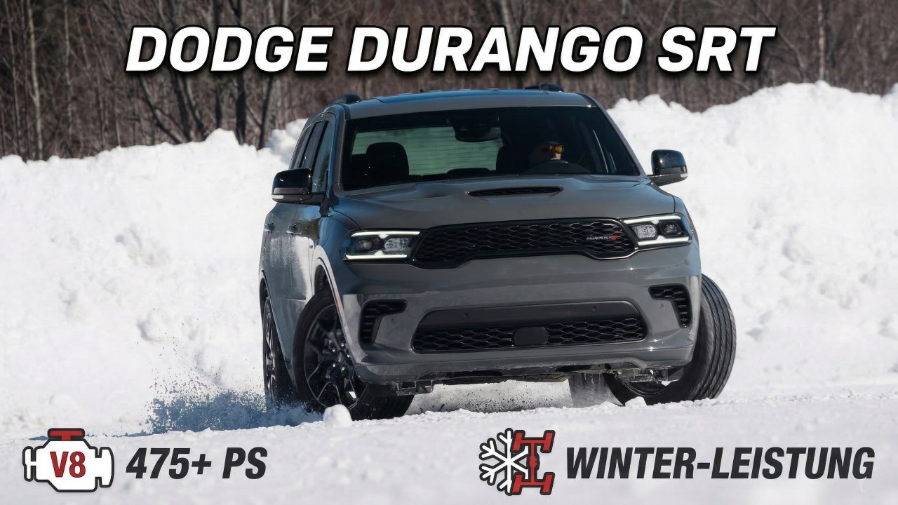 2026 Dodge Durango GT Hemi AWD in Grau – Stärke, Technik, Design