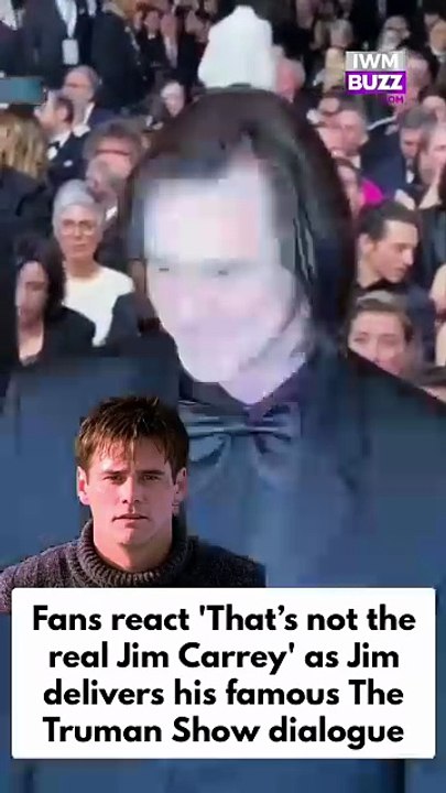 Hollywood actor Jim Carrey delivers his famous The Truman Show dialogue, fans react 'that’s not the real Jim Carrey' as video goes viral