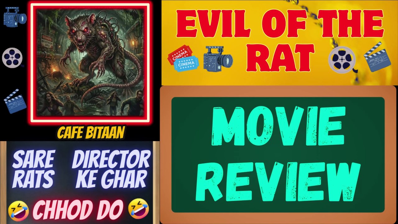 Evil Of The Rat (AMZN Prime: Hindi Dub)--Movie Review !!Saare Rats Chhod Do Director Ke Ghar!!🤣🤣🤣