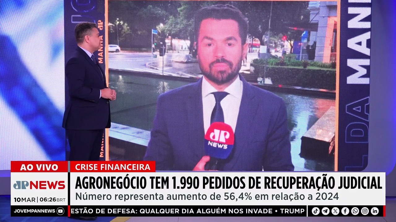 Pedidos de recuperação judicial no agro disparam 56,4% em 2025