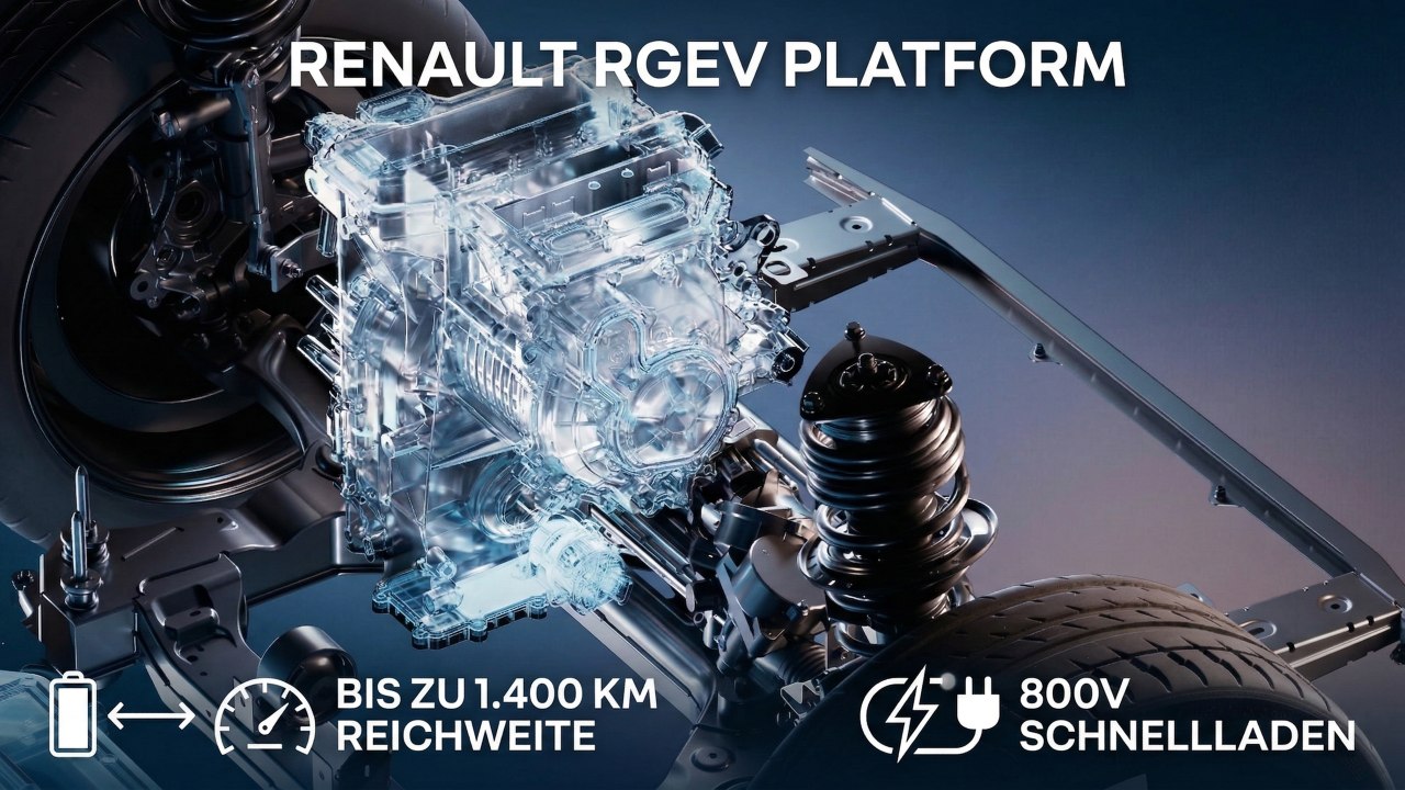 Renault RGEV medium 2.0 Electric Platform für kommende Elektro-Modelle