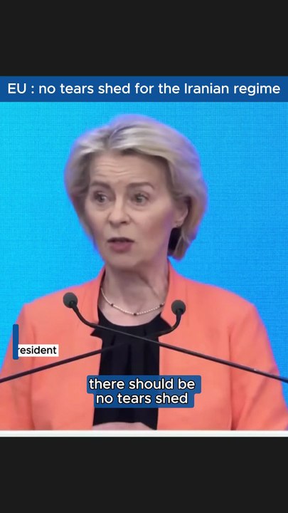Ursula von der Leyen’s Strong Statement on Iran