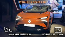 Renault R-Space Lab Concept: Modularer Innenraum und Hightech-Cockpit
