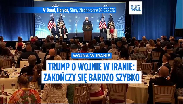Konflikt w Iranie. Trump o wojnie: zakończy się bardzo szybko