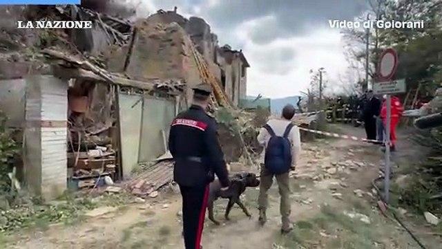 Casa distrutta nell'esplosione, trovato uomo senza vita tra le macerie