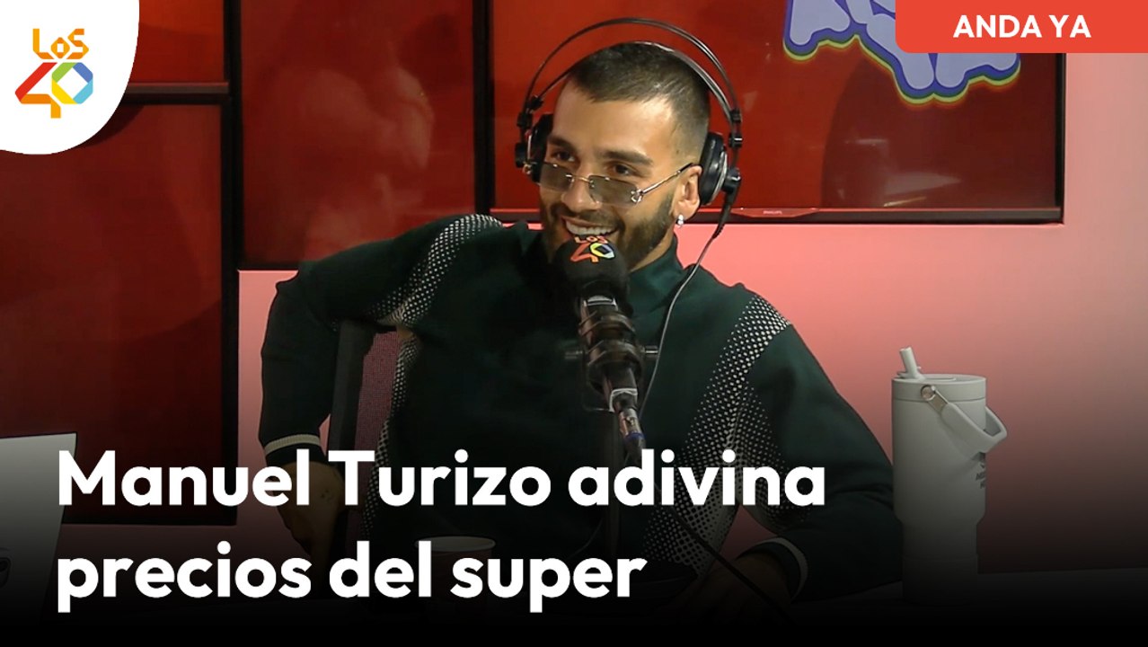 MANUEL TURIZO, un chico normal que va al SUPERMERCADO | En Anda Ya de LOS40