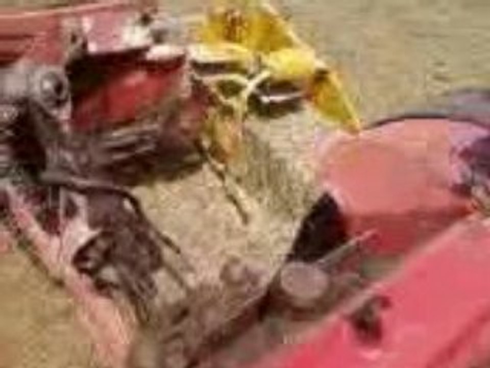 ramassage des botte de foin