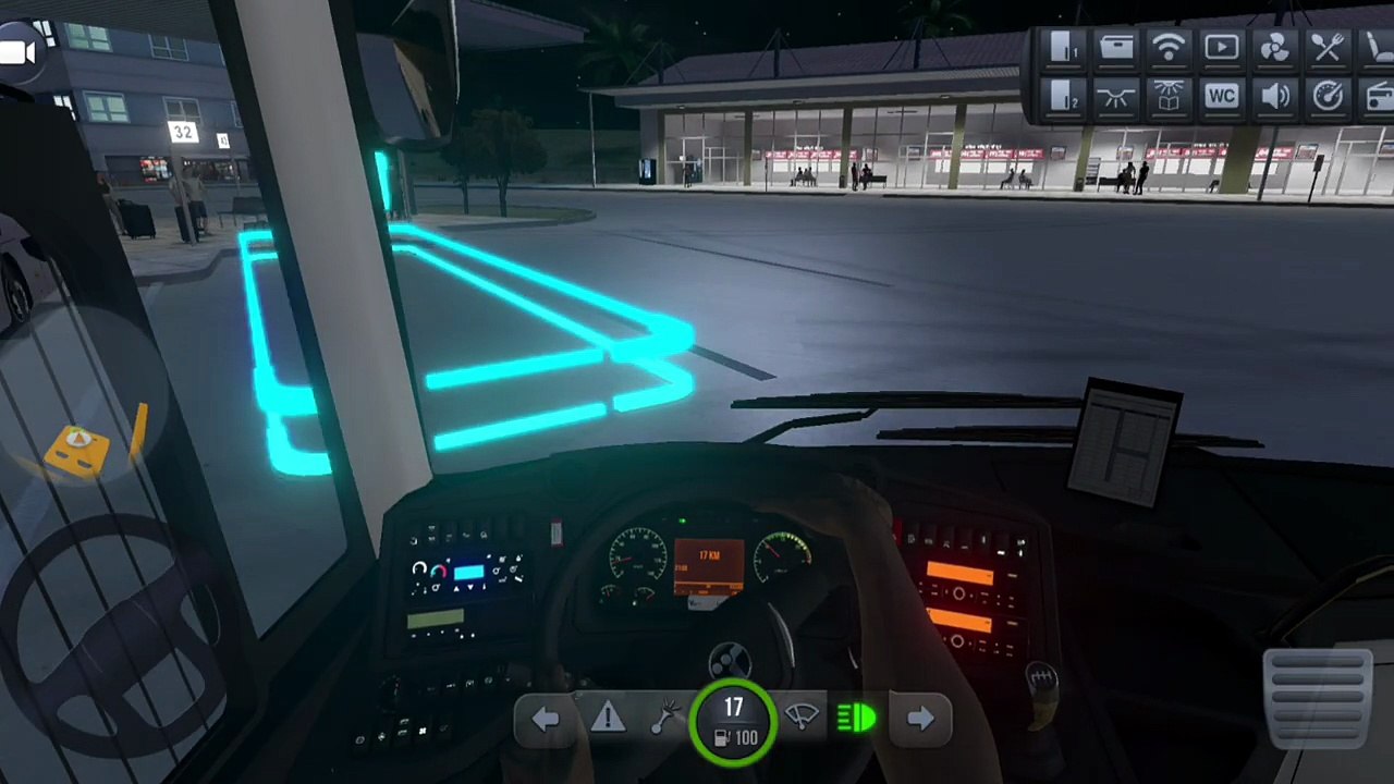 Bus Simulator Ultimate Gameplay India 🇮🇳 _ Volvo Bus Night Driving _ Realistic Simulation