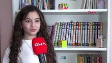 Trabzonlu 10 yaşındaki minik Mina Matematik Olimpiyatları'nın dünya şampiyonu oldu!
