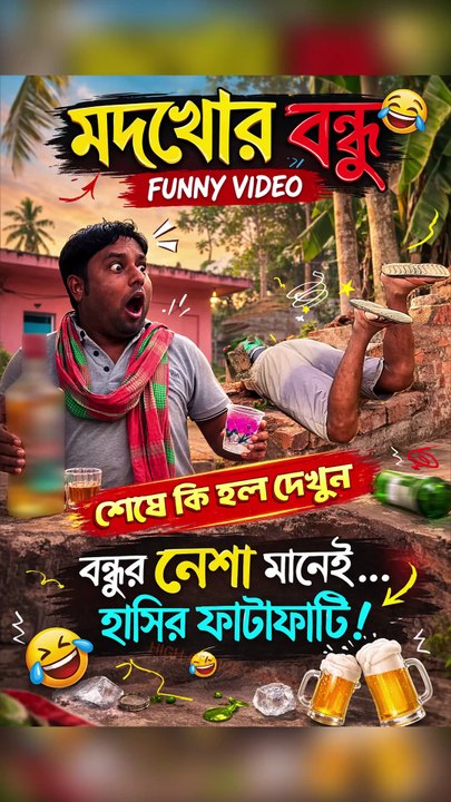 😂ম`দখোর মাতাল বন্ধু🤣 | বাংলা ফানি ভিডিও | Bangla Funny Video |  #highchoicecomedy #viralreelsシ #reelsviral #mojarvideo #banglafunnypost  #comedy #funnyvideos  #trendingvideo #trendingreelsvideo