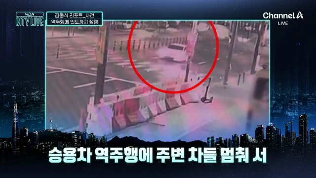 [김종석의 리포트]인도까지 점령…역주행 차량 왜?
