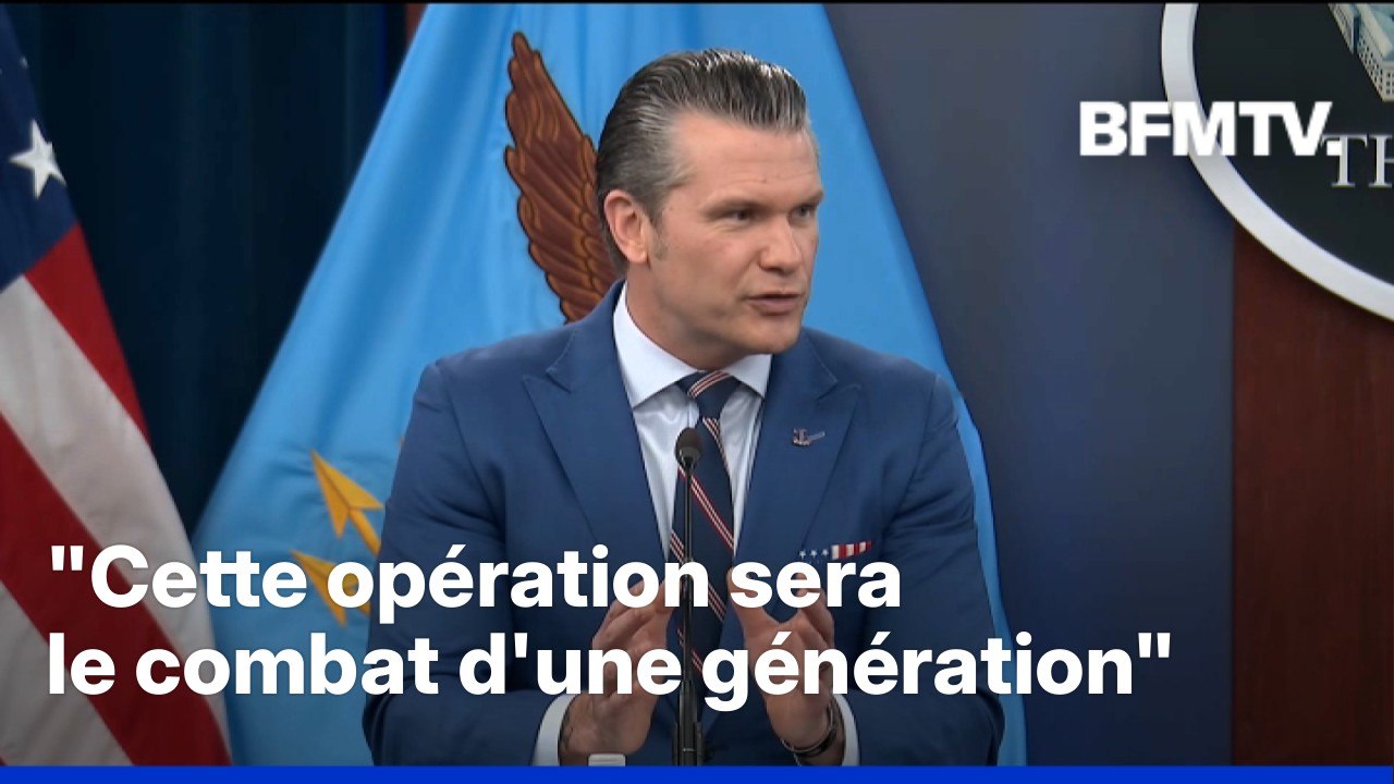 Nucléaire, détroit d'Ormuz, alliance avec Israël... La conférence de presse du Pentagone sur la guerre au Moyen-Orient, en intégralité