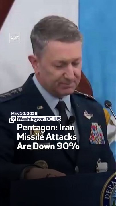 Pentagon: Iran Missile Attacks Are Down 90%