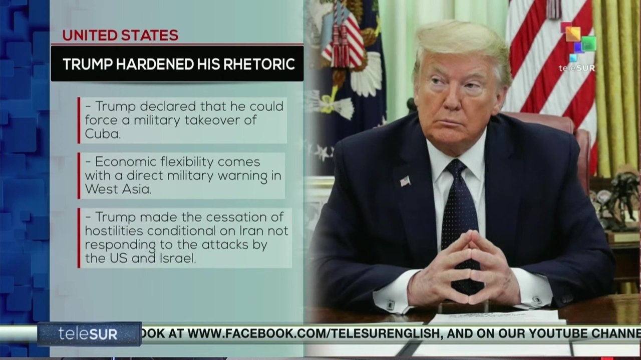 President Trump hardened his rhetoric toward Cuba