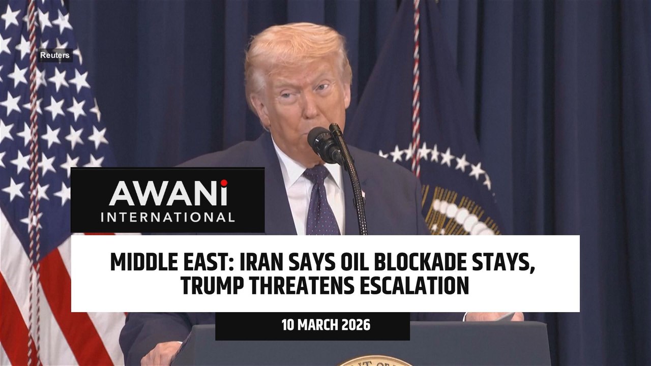 Middle East: Iran says oil blockade stays, Trump threatens escalation
