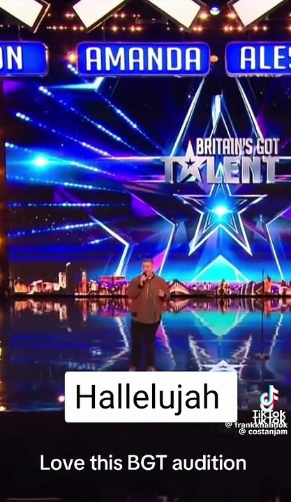 Er singt halleluja beim britischen supertalent