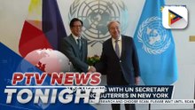 PBBM holds meeting with UN Secretary-General António Guterres in New York; PH candidacy for a non-permanent seat on the U.N. Security Council for the 2027–2028 term included in the discussion