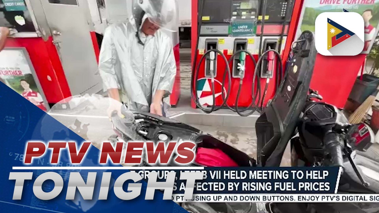 Transport groups, LTFRB VII hold meeting to help drivers, operators affected by rising fuel prices