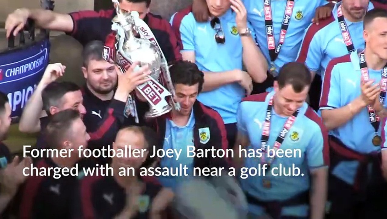 Ex-footballer Joey Barton and second man charged with assault near golf club