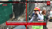ÚLTIMA HORA: Reportan el colapso de un edificio en demolición en San Antonio Abad, Tlalpan