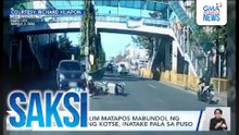 Rider, pumailalim matapos mabundol ng kotse; driver ng kotse, inatake pala sa puso | Saksi