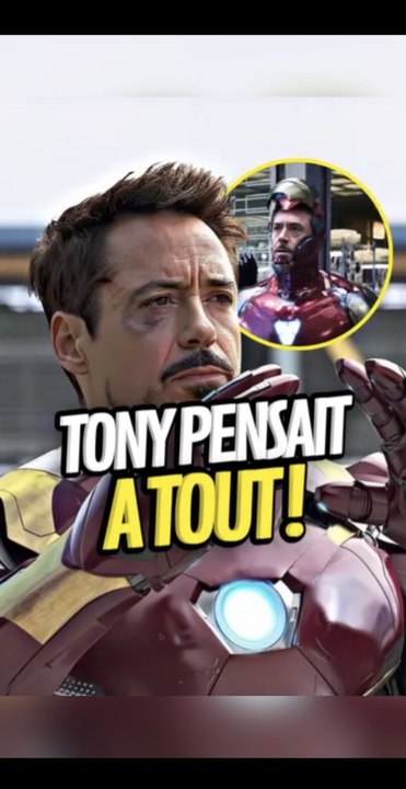 Tony a amélioré son casque ? #tonystark #ironman #marvel #onregardequoi #avengers