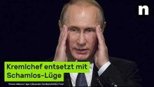 Wladimir Putin: Kremlchef entsetzt mit Schamlos-Lüge - Russland hat den Krieg nicht begonnen