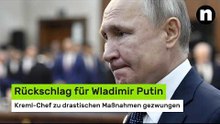 Rückschlag für Wladimir Putin: Kreml-Chef wegen immenser Verluste zu drastischen Maßnahmen gezwungen