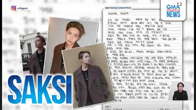 Heeseung, aalis na sa K-Pop boy group na Enhypen | Saksi