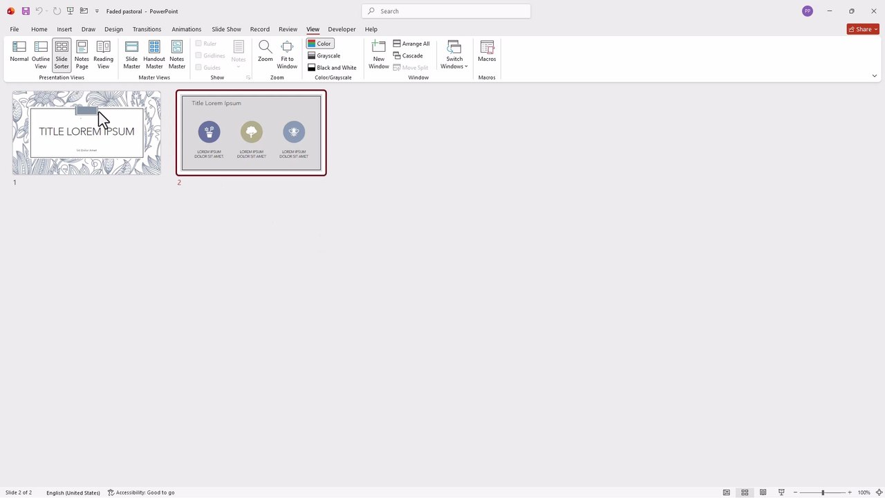 MS PowerPoint 3 Exploring Presentation Views