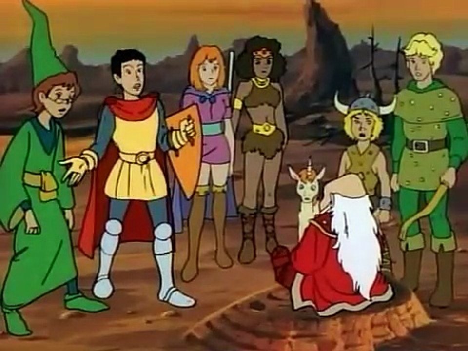 Dungeons & Dragons - Caverna do Dragão - ep 6 - A Bela e a Fera do Pântano part 1of2