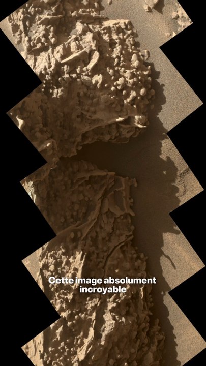 Des roches intrigantes sur Mars étudiées de près !