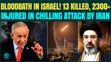 Iran KILLS 13, Injures 2300+ in Israel in CHILLING Missile, Drone ATTACKS; 190+ Injured in 24 HOURS
