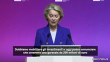 Von der Leyen: 200 milioni di euro per tecnologie nucleari innovative