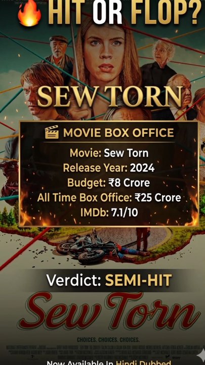 Sew Torn hindi Dubbed avilable