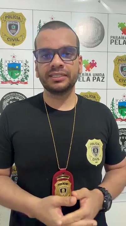 Delegado Emanuel Henriques, do GTE da 12ª DSPC