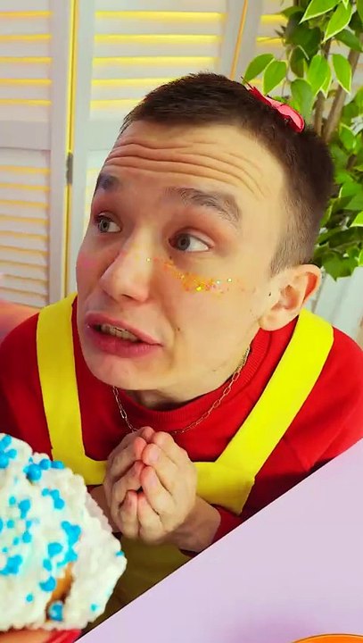 He Thought He Could Steal My Cupcake… Nope 😆🧁