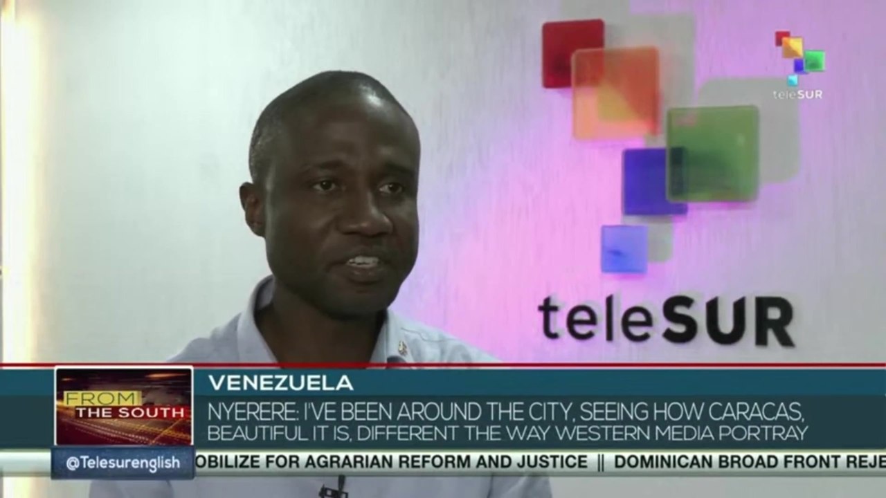 "I've been around the city, seeing how Caracas,...