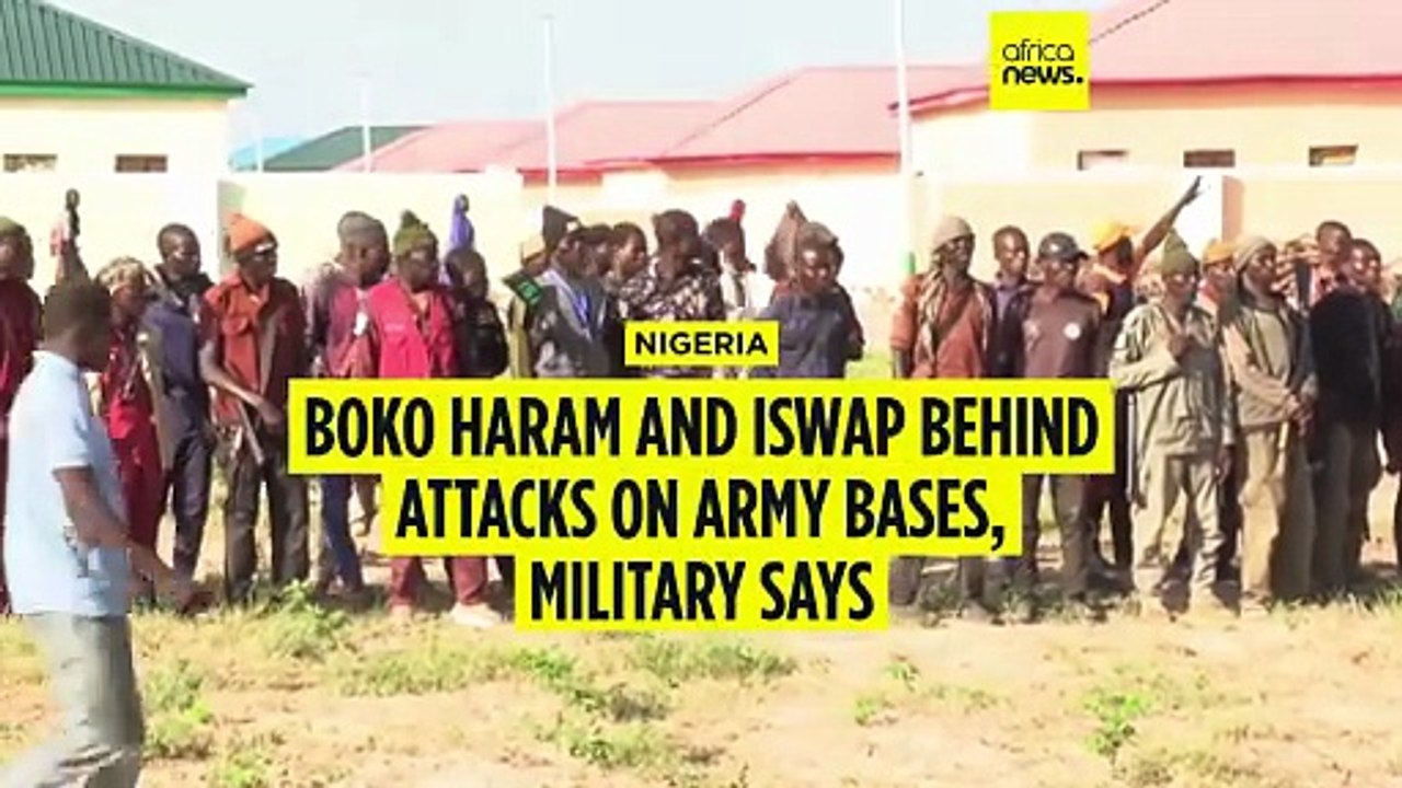 Jihadist attacks hit Nigerian military bases in northeast
