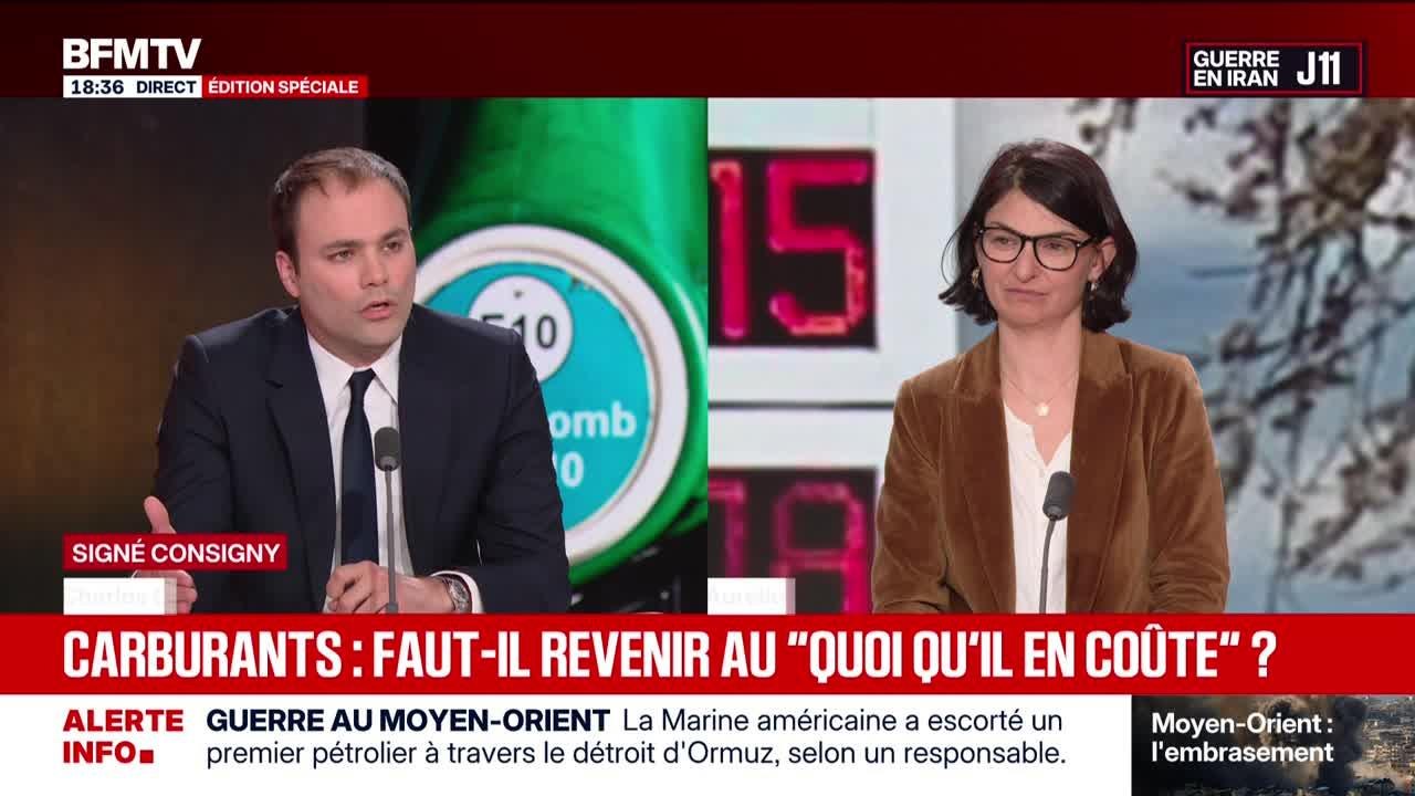 SIGNÉ CONSIGNY - Carburants : faut-il revenir au "quoi qu'il en coûte" ? - 10/03