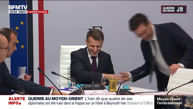 Guerre au Moyen-Orient: Emmanuel Macron tient un nouveau conseil de défense