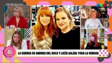 De íntimas a enemigas la historia oculta detrás de la feroz pelea entre Andrea del Boca y Lucía Galán