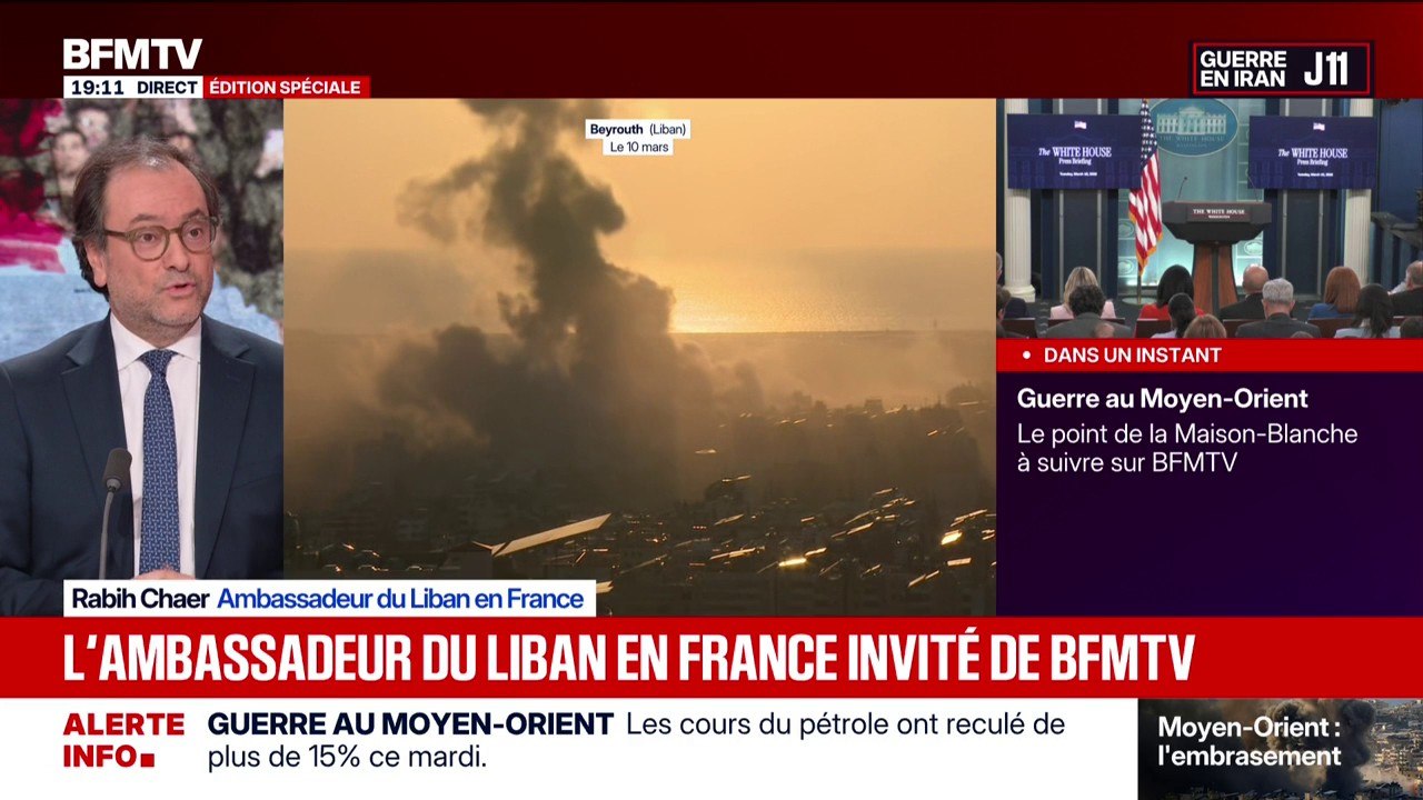 “Ce ne sont pas des frappes pour neutraliser le Hezbollah mais pour déstabiliser le Liban”, affirme Rabih Chaer, ambassadeur du Liban en France