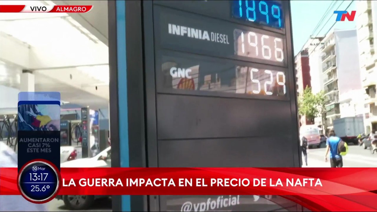 La insólita defensa de TN para justificar el aumento de la nafta