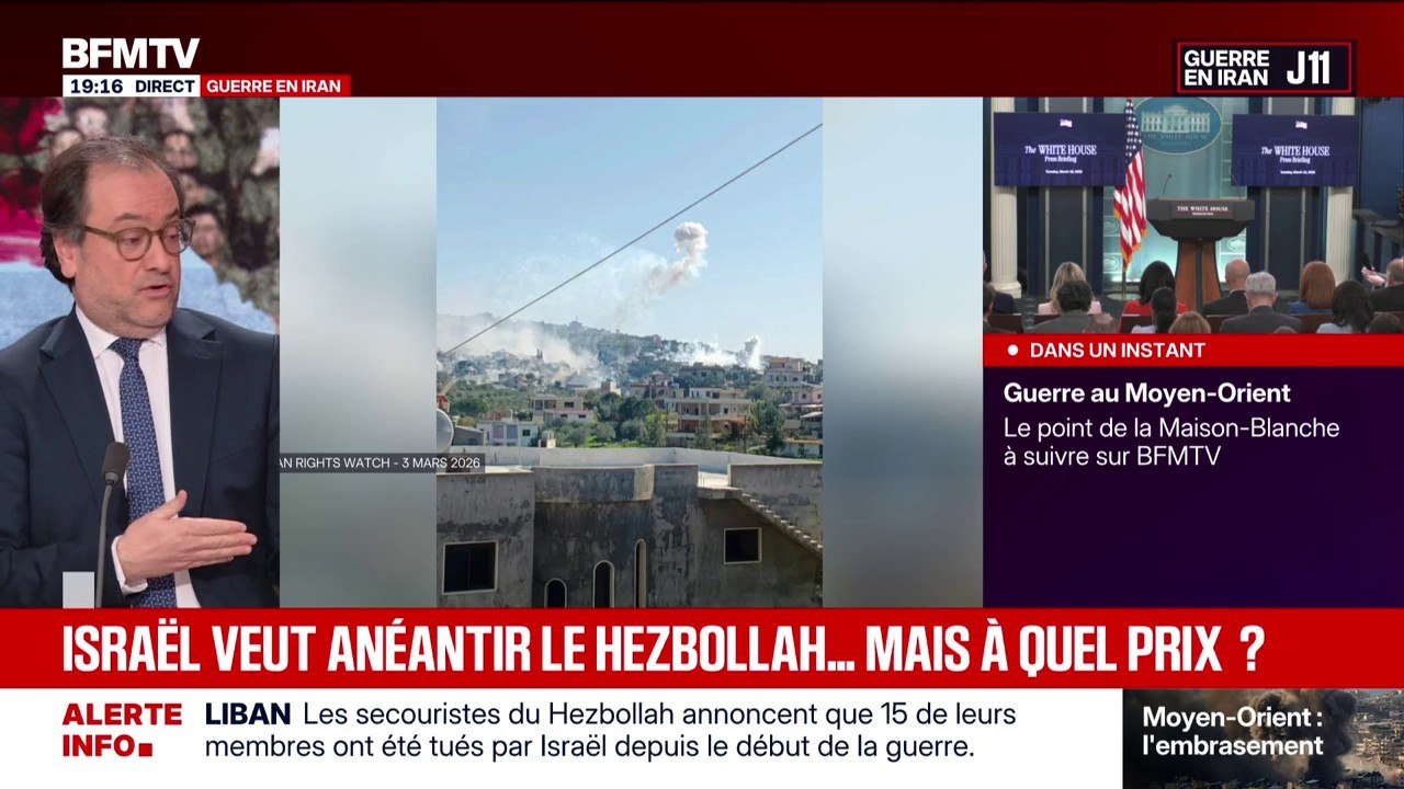 "Israël ne se soucie pas de la population" libanaise, déplore l'ambassadeur du Liban en France