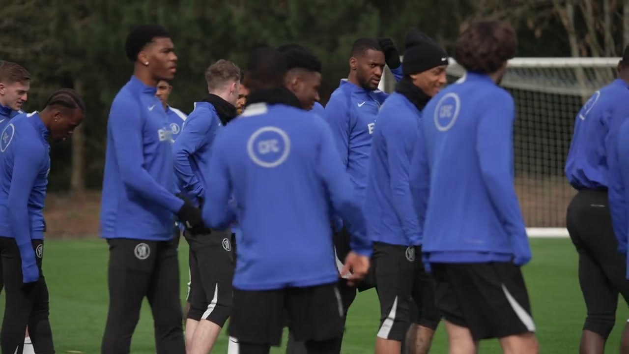 Chelsea train ahead of trip to reigning champions league holders PSG