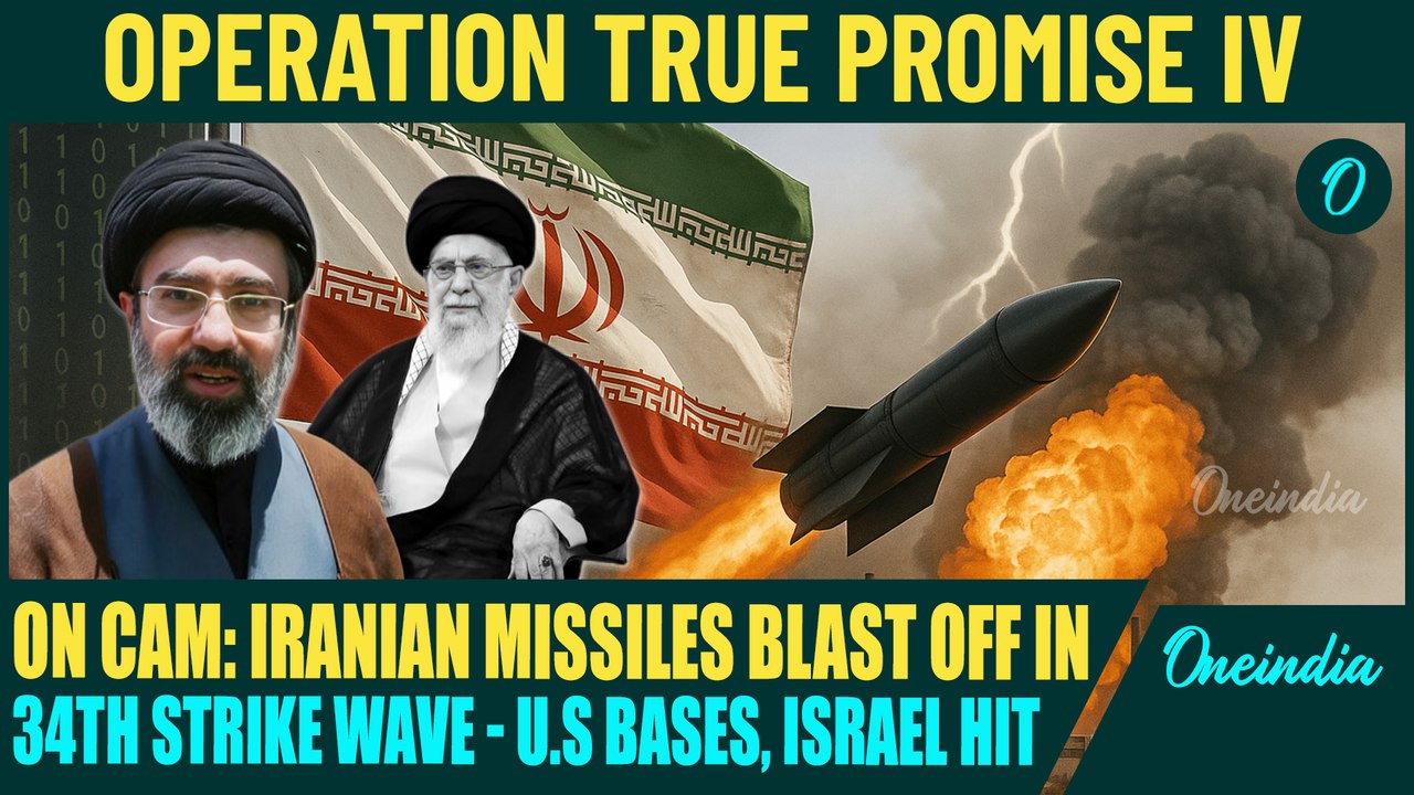 Iran BOMBS Tel Aviv, Haifa in CHILLING Missile ATTACK| Watch Iran’s Qadr, Fattah Missiles BLAST OFF