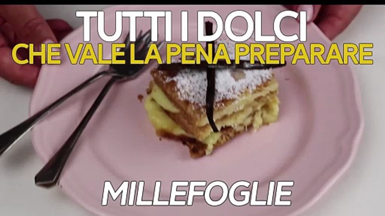 Millefoglie: tutti i dolci che vale la pena preparare