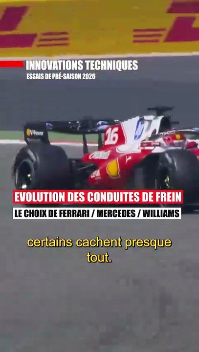 L'absence de conduites de frein | Top innovations F1 2026 #F1 #TechF1 #Formule1